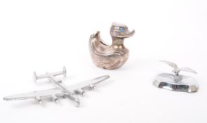 COLLECTION OF X3 CHROME COLLECTABLE PIECES