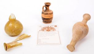 COLLECTION OF ALEXANDRIAN ERA ROMAN & GREEK ARTEFACTS