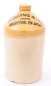 HARDING & CO LIMITERD - VINTAGE 20TH CENTURY STONEWARE FLAGON