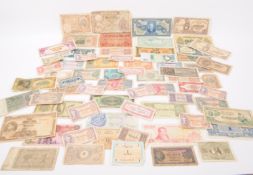 COLLECTION OF 20TH CENTURY BANKNOTES