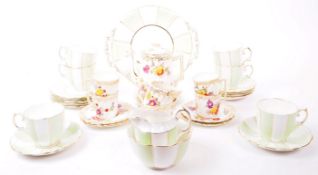 ROYAL ALBERT - 20TH CENTURY 1950S PART TEA SET W/ ANOTHER