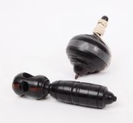 19TH CENTURY VICTORIAN SPINNING TOP