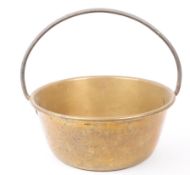 EARLY 20TH CENTURY BRASS JAM PAN