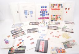 COLLECTION OF 19TH CENTURY & LATER SHEET BRITISH POSTAGE STAMPS