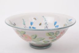 TAIN POTTERY - VINTAGE 20TH CENTURY SCOTTISH CENTREPIECE BOWL