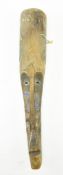 FANG TRIBE - CAMEROON - CENTRAL AFRICA CARVED WOOD LONG MASK