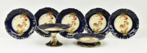 E. GERARD ET DUFRAIUSEIX LIMOGES PORCELAIN PART DINNER SERVICE