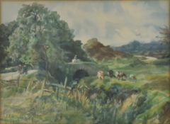 ATTR. FREDERICK J. KERR - 1906 WATERCOLOUR ON PAPER