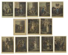 SET 19TH CENTURY FRANCIS WHEATLEY ENGRAVINGS OF CRIES OF LONDON