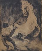 CURT MEYER-EBERHARDT (1895-1977) - LIMITED EDITION ETCHING OF HORSE