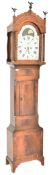 WILLIAM H. HARRISON, CHEPSTOW - 19TH CENTURY MOON PHASE LONGCASE CLOCK