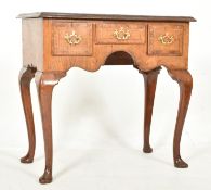 GEORGE III 18TH CENTURY WALNUT LOW BOY WRITING DESK