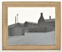 MAURICE WADE (B. 1917) - OLD OVEN, TUNSTALL - OIL ON BOARD PAINTING