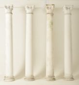 ARCHITECTURAL WOOD PLASTER & RESIN NEOCLASSICAL INSPIRED COLUMN PILLARS