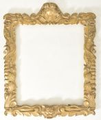 CHARLES II 17TH CENTURY SUNDERLAND GILT GESSO WOOD PICTURE FRAME