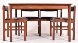 MCINTOSH & CO - DINING TABLE AND MATCHING FOUR CHAIRS
