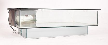 BESPOKE RETRO GLASS AQUARIUM LOW OCCASIONAL TABLE