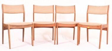 ERIK BUCH - O.D. MOBLER - SET OF FOUR DINING CHAIRS