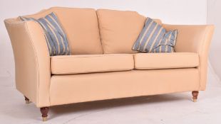 CONTEMPORARY HOWARD & SON MANNER TWO SEATER SOFA