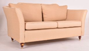 CONTEMPORARY HOWARD & SON MANNER TWO SEATER SOFA