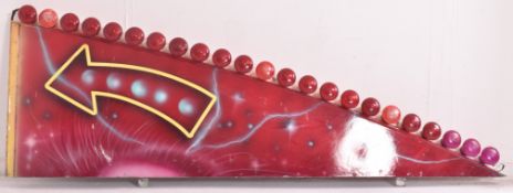 VINTAGE FAIRGROUND DODGEMS DIRECTION POINT ARROW