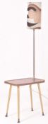 RETRO MID CENTURY LAMP SIDE TABLE