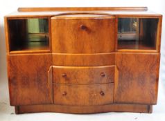 BEAUTILITY - MID CENTURY ART DECO INSPIRED COCKTAIL CABINET