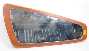 DANISH MODERN DESIGN - MID CENTURY TEAK ASYMMETRICAL MIRROR