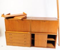BRITISH MODERN DESIGN - MID CENTURY MODULAR WALL UNIT