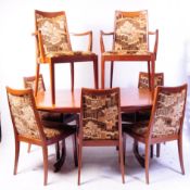 G-PLAN FURNITURE - MID CENTURY TEAK WOOD DINING TABLE & CHAIRS