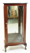 20TH CENTURY GLAZED DISPLAY CABINET