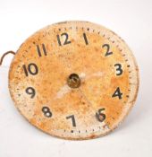 SMITHS INDUSTRIAL FACTORY CLOCK - CONVERTED TO A LAMP / LIGHT