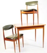 VANSON FURNITURE - MID CENTURY TABLE & A PAIR OF CHAIRS