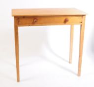 VICTORIAN 19TH COUNTRY PINE WRITING TABLE DESK
