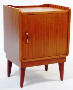 AUSTINSUITE FURNITURE - MID CENTURY TEAK WOOD BEDSIDE CABINET