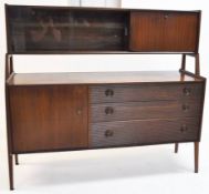 NATHAN FURNITURE - MID CENTURY TWO TIER SIDEBOARD CREDENZA