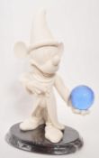 DISNEY - A. GIANNELLI SCULPTURE OF MICKEY HOUSE HOLDING GLOBE