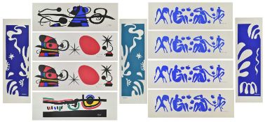MATISSE & MIRO - COLLECTION OF 11 VINTAGE SCREENPRINTS