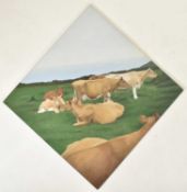 JOHN P. HENDERSON (1943-2022) - UNTITLED OIL ON CANVAS - 1972