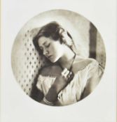 AFTER JULIA MARGARET CAMERON - ELLEN TERRY - SEPIA TONED PHOTOGRAPH