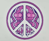 PINKY - PEACE SIGN - ORIGINAL SIGNED LIMITED EDITION SCREENPRINT