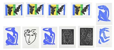 PICASSO & MATISSE - COLLECTION OF 11 VINTAGE SCREENPRINTS