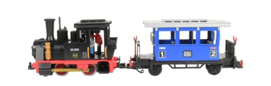 PLAYMOBIL - VINTAGE LOCOMOTIVE & ROLLING STOCK WAGON