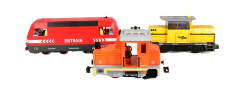 PLAYMOBIL - COLLECTION OF PLAYMOBIL LOCOMOTIVES