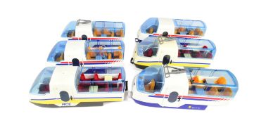 PLAYMOBIL - COLLECTION OF PLAYMOBIL PASSENGER TRAINS
