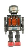 TINPLATE TOYS - VINTAGE JAPANESE MR. HUSTLER ROBOT