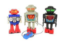 RETRO TOYS - X3 VINTAGE JAPANESE ROBOTS