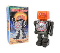 TINPLATE TOYS - VINTAGE JAPANESE HORIKAWA PISTON ROBOT
