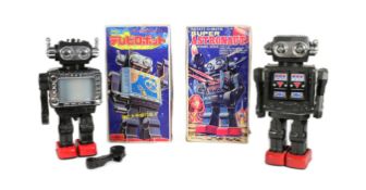 TINPLATE TOYS - X2 VINTAGE JAPANESE HORIKAWA ROBOTS