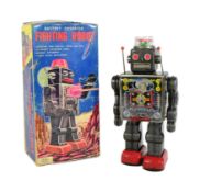 TINPLATE TOYS - VINTAGE JAPANESE FIGHTING ROBOT